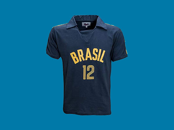 Camisa Asics Brasil Vôlei CBV 2017 Azul - FutFanatics