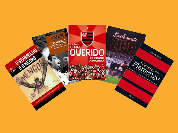 10 Melhores Livros sobre o Flamengo para dar de Presente
